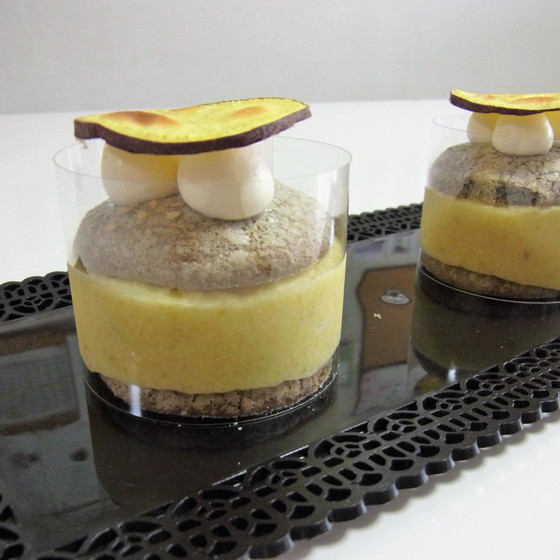 9月B6 お芋のムースケーキ   /  チョコレートロール