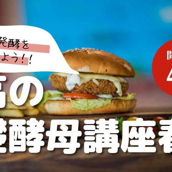 基礎酵母～春　※オンラインも対応しています