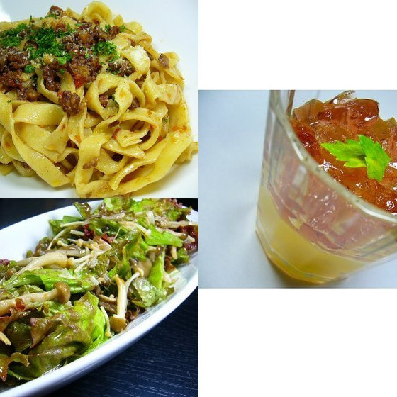手打ちパスタ基本の基本　タリアテッレ　ボロネーゼ