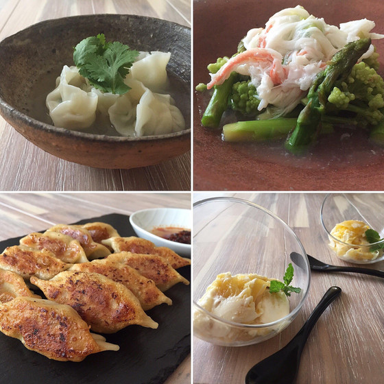 皮から作る焼き餃子と中華メニューレッスン