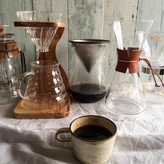 コーヒーの器具で飲み比べ！&スコーン作り レッスン 