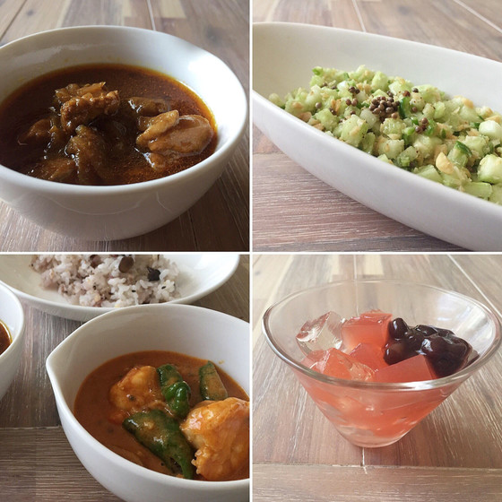 7月はルウを使わず おうちでお手軽本格カレー
