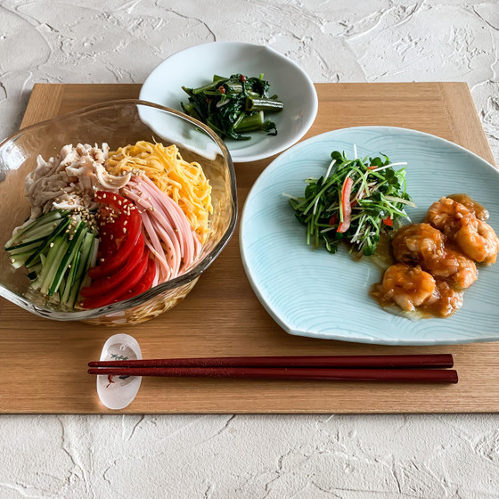 8月　エビチリ& 冷やし中華　中華レッスン