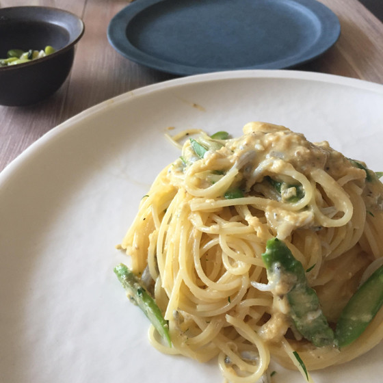 2018.5に開催し、生徒様が作られたパスタ