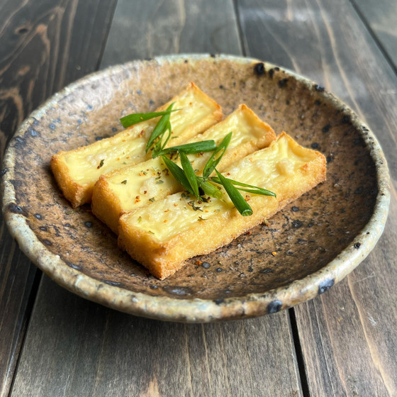 厚揚げの塩酒粕焼き　簡単　ヘルシー　おいしい♪