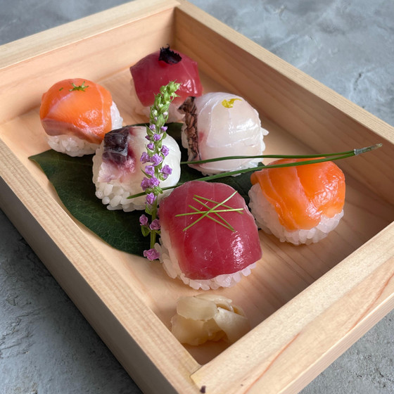 鮨① 洗練されたプロの味！手鞠鮨&おせち3品レッスン