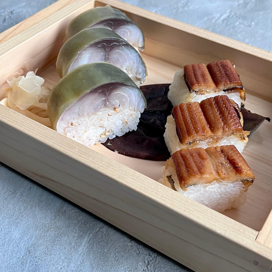 鯖の押し寿司&穴子の棒鮨レッスン