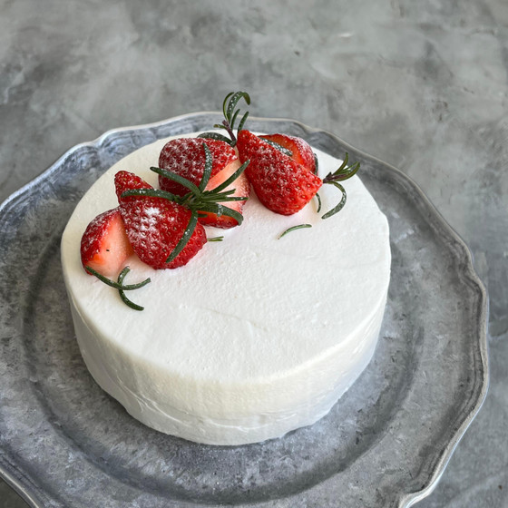 いちごのショートケーキ　ナッペ特化レッスン