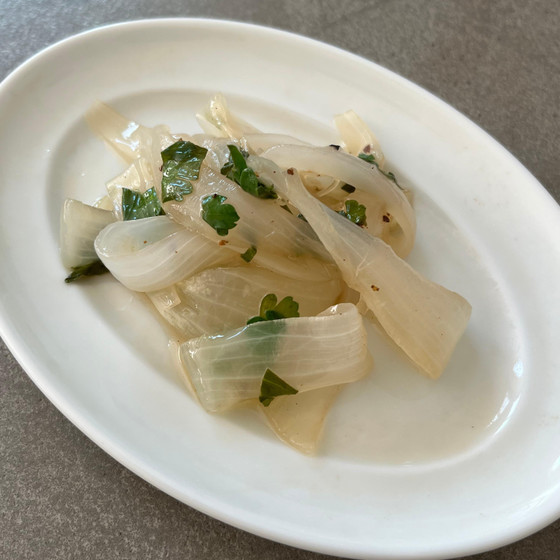 新玉ねぎのマリネ