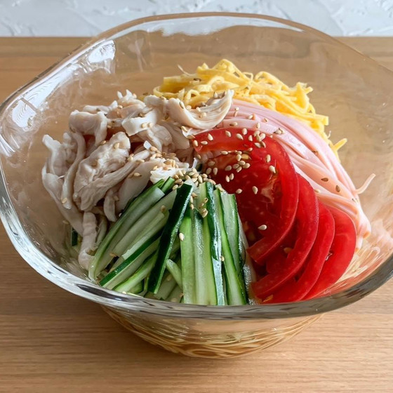 夏休み！キッズレッスン　本格冷やし中華&パイナップルゼリー