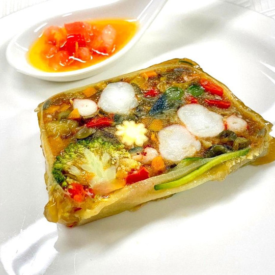 ★リクエストクラス★夏野菜と魚介のテリーヌ 