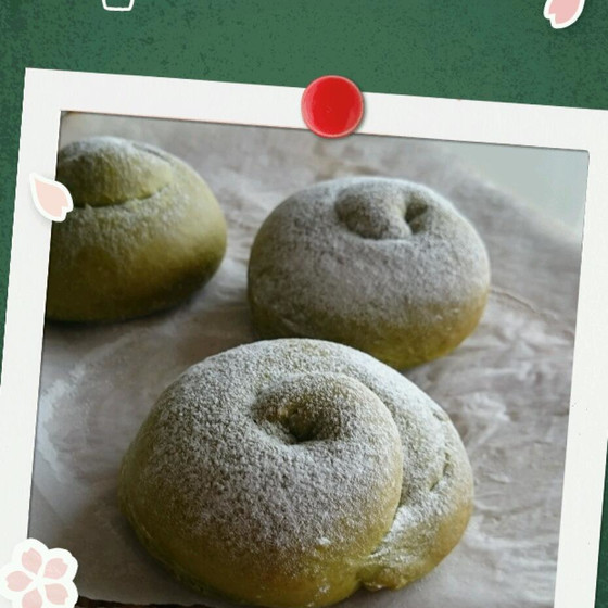 あこ酵母　抹茶のエンサイマダ