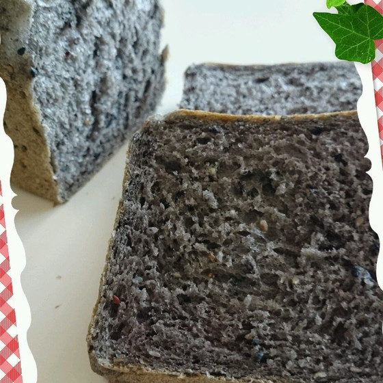 あこ酵母レッスン　セサミ食パン