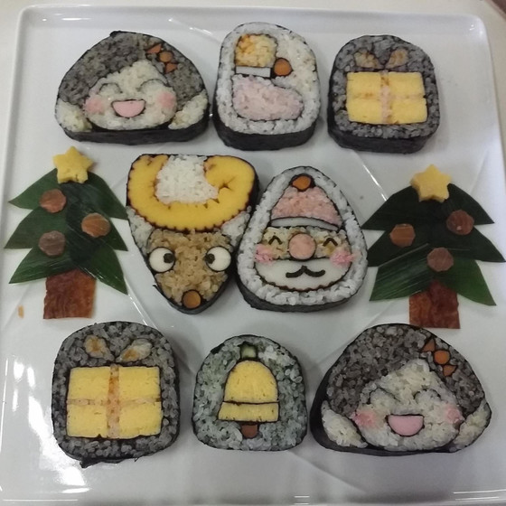 飾り巻き寿司＠ベルカルチャーサロン（福井市）