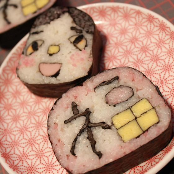 飾り巻き寿司　自宅レッスン