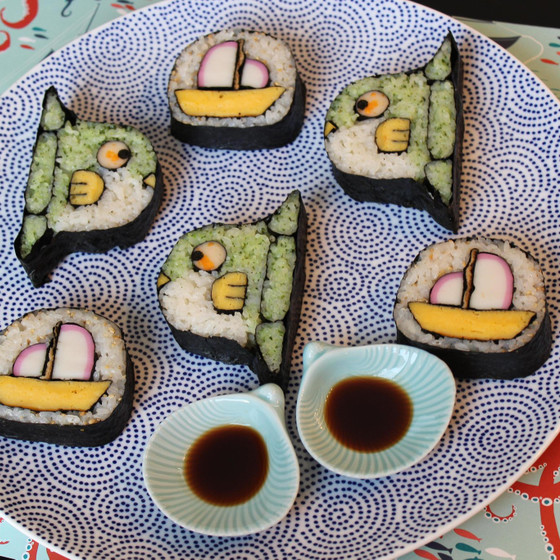 飾り巻き寿司　自宅レッスン