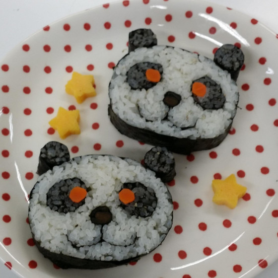飾り巻き寿司　小学校出張講座（金沢）