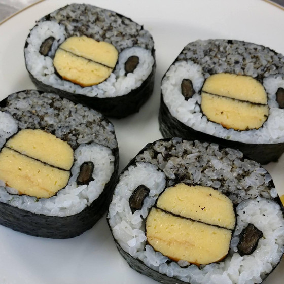飾り巻き寿司　小学校出張講座
