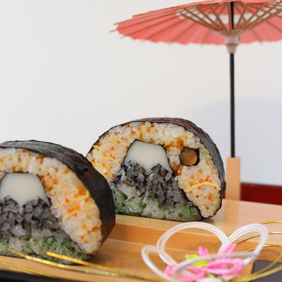 飾り巻き寿司　自宅レッスン