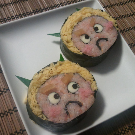 飾り巻き寿司　自宅レッスン