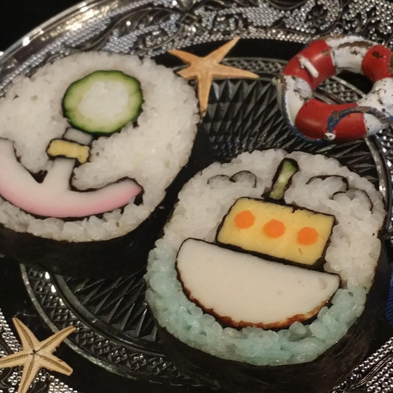 飾り巻き寿司　自宅レッスン