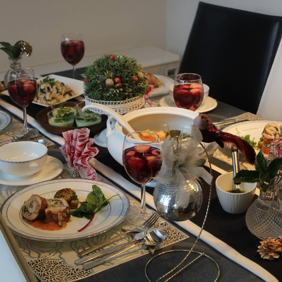 料理レッスン　「クリスマス料理」＠自宅レッスン