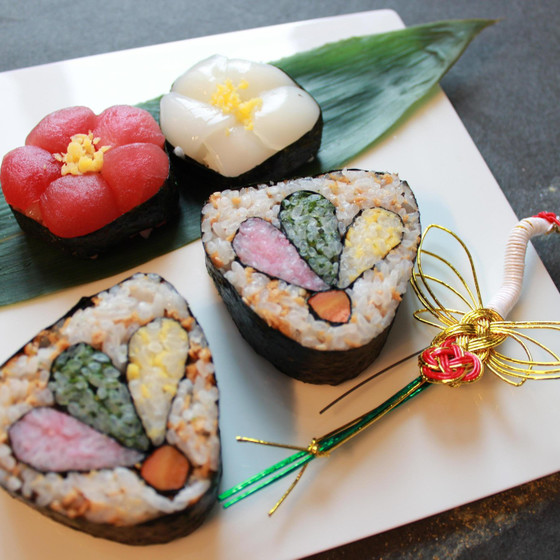 飾り巻き寿司　自宅レッスン
