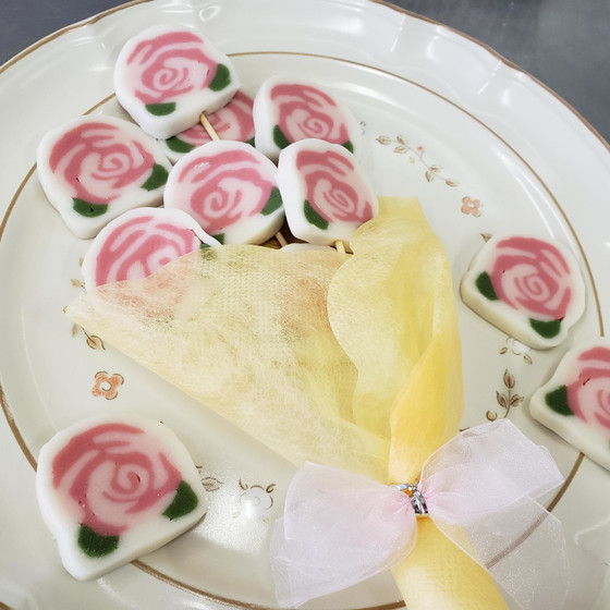母の日に。薔薇のデコもちレッスン