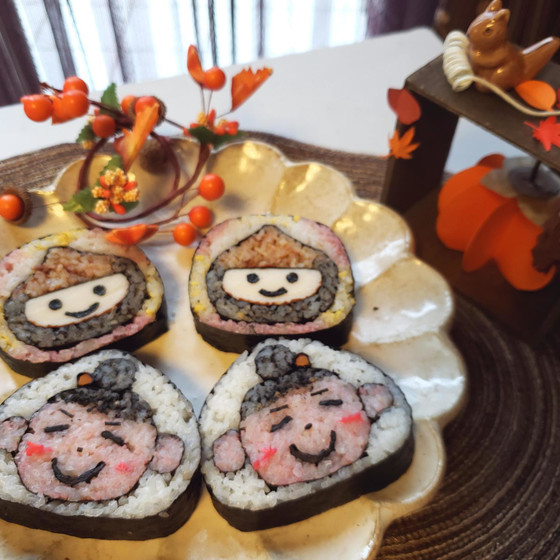 飾り巻き寿司　自宅レッスン