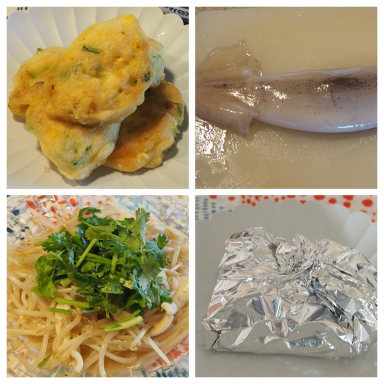 旬の食材：とうものこしとイカでエスニックを楽しむ♪