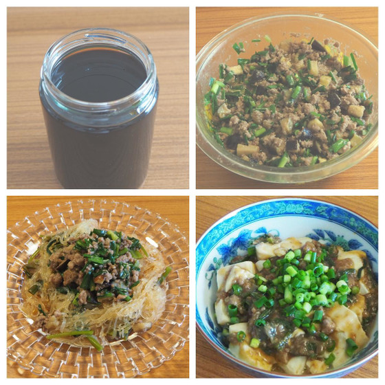 電子レンジで手作りめんつゆと万能肉味噌で夏野菜を楽しむ♪