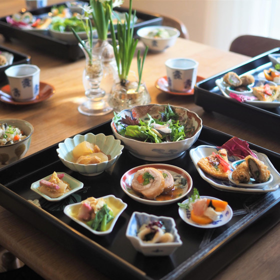如月の和食