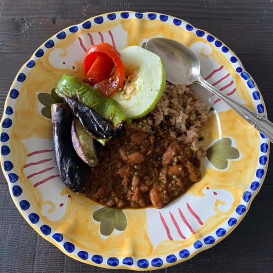 夏の各国レッスン　カレー、ガスパチョ、マンゴーゼリー