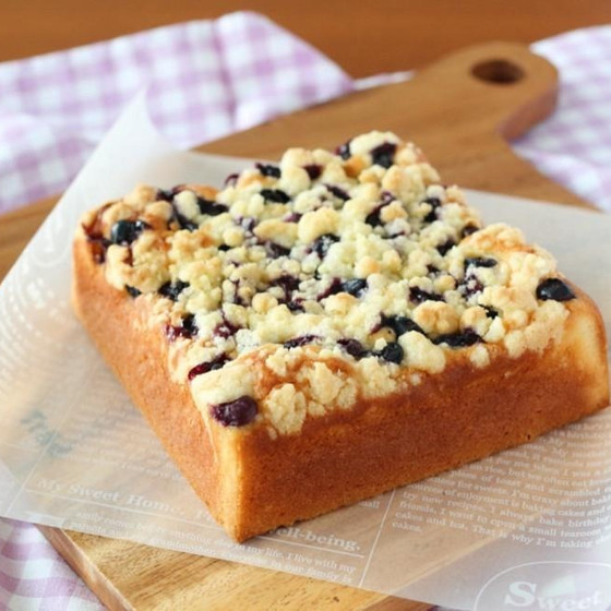 ◆ブルーベリークランブルケーキ◆   