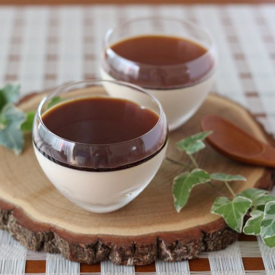 ほっこりなごみスイーツ・ほうじ茶パンナコッタ