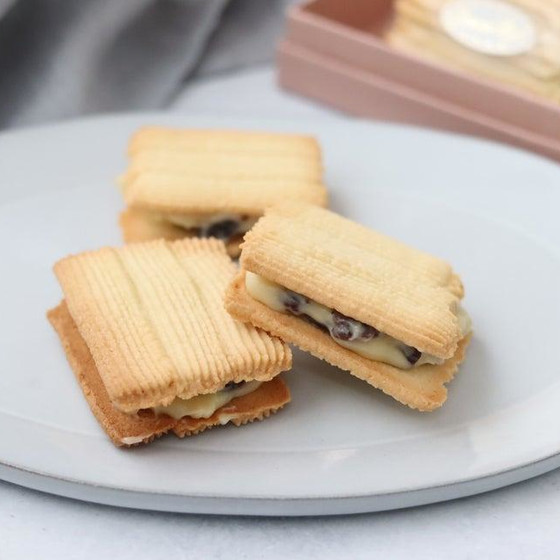 グルテンフリーで本格的な大人のお菓子作り ◆米粉のレーズンバターサンド◆