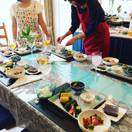 京都水無月おもてなしの和ごはん