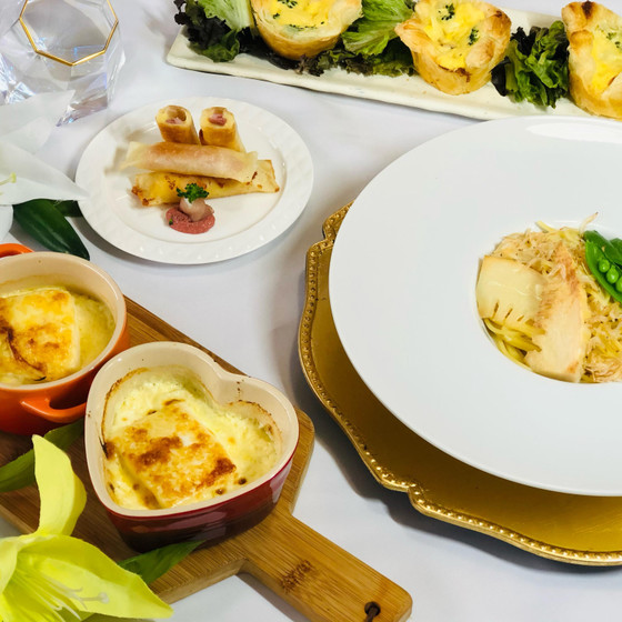 春を存分に味わえる和とイタリアンおもてなし