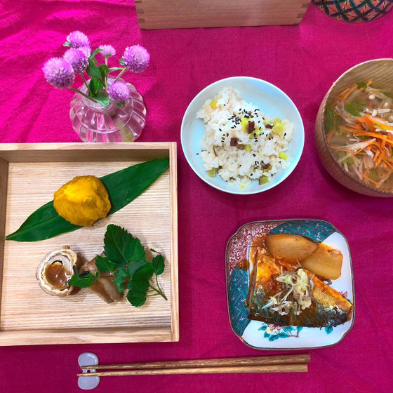 秋の和食レッスン。