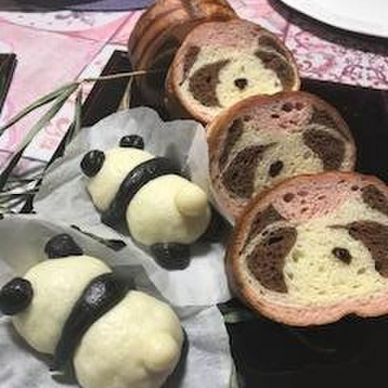 パンダとそのお友達