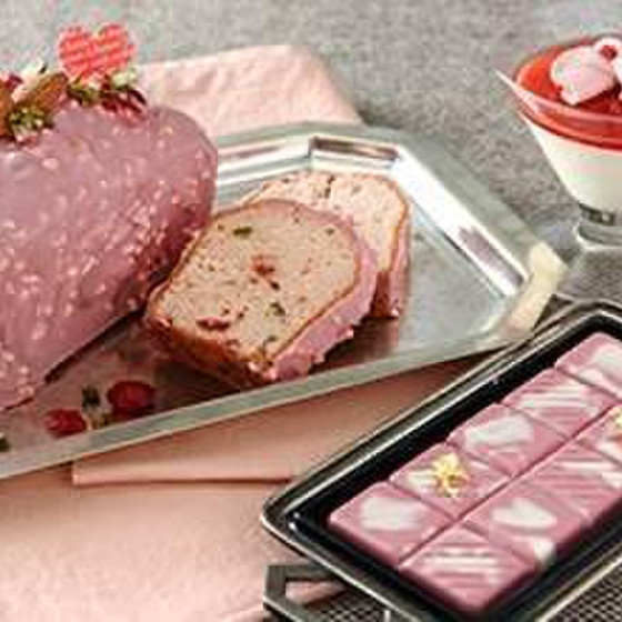 バレンタインケーキ”ルビーショコレートのアンサンブル”