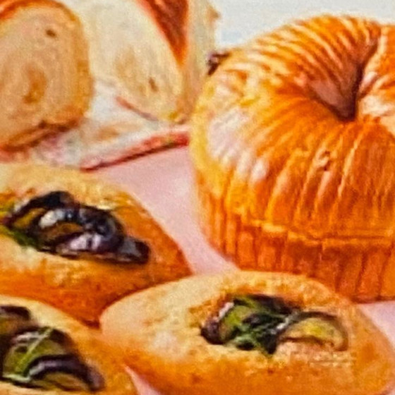 ピーナツバターのウールパンと秋茄子のラグーソースパン