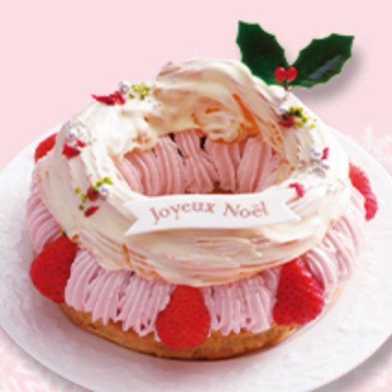 クリスマスケーキ　”パリ・ブレスト　ノエル”