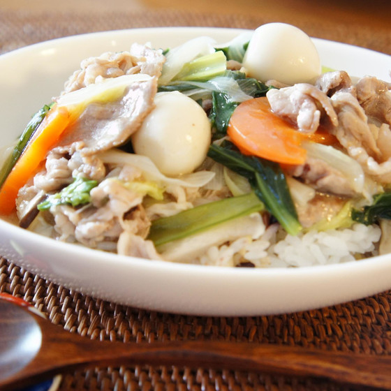 中華風あんかけご飯