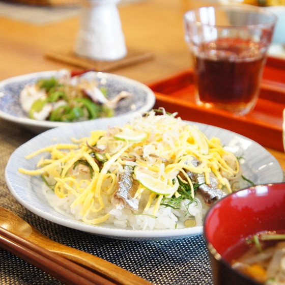 綺麗に盛りつけて、召し上がれ〜♪