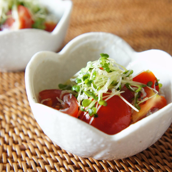 待ち時間の合間の和え物！火を使わず作れるのは嬉しい〜♪
