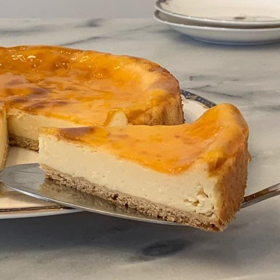 2種類のチーズ使いで本格派ベイクドチーズのレッスン！