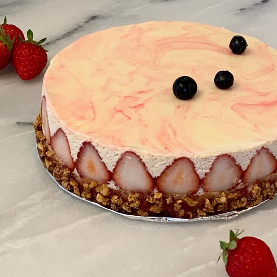憧れだった苺のケーキ、フレジエのレッスンです！