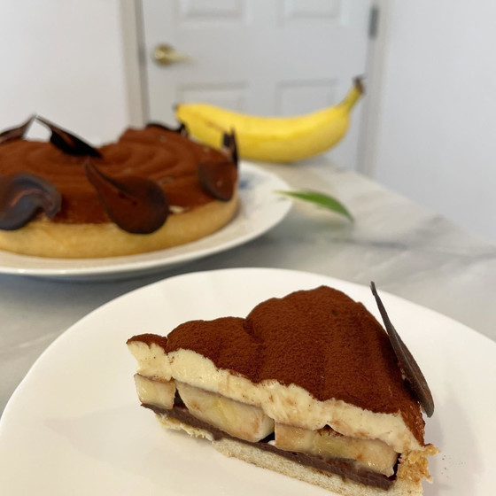 チョコレートとバナナ、相性抜群のタルトとフロランタンのお得なレッスンです！