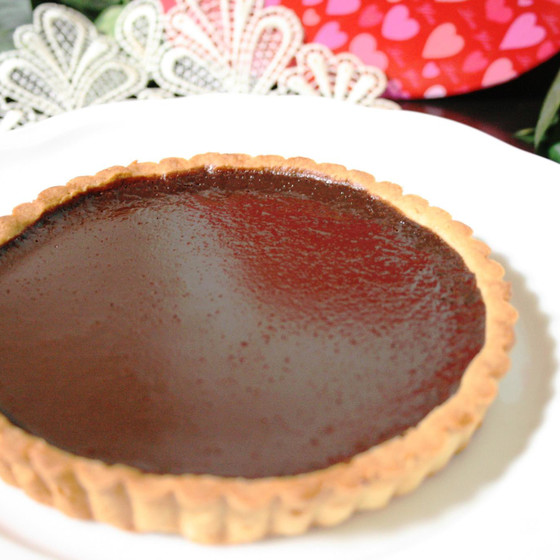 バレンタインに「生チョコタルト」を♡（１６㎝丸タルト型１台）